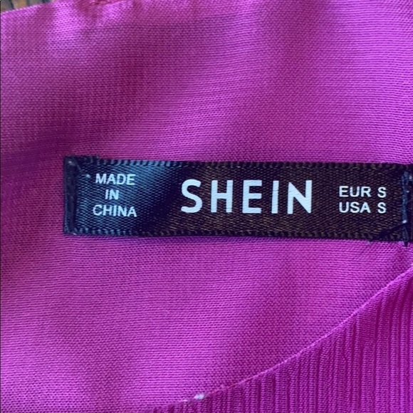 SHEIN Cold shoulder ruffle sleeves blouse - Picture 5 of 5